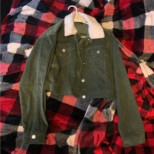 Cute Sherpa jacket medium